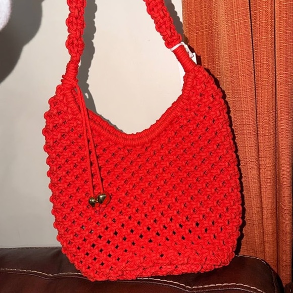 ‼️NEW Madewell The Camren Rope Bright Frame Shoulder Bag - Picture 5 of 8